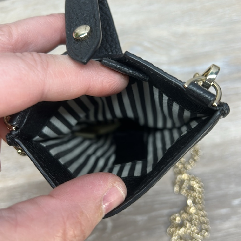 Kate Spade Black Leather Crossbody Bag - Picture 7 of 9